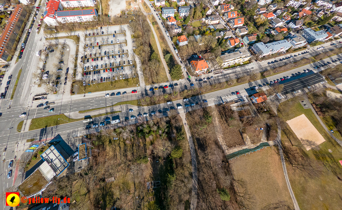 20.02.2023 - der Hachinger Bach und das Michaelibad in Neuperlach